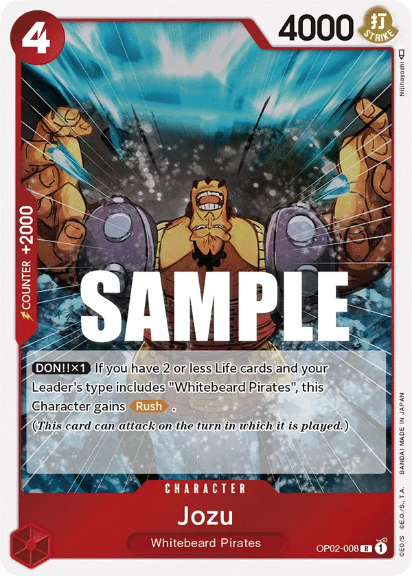 Carta Jozu OP02-008