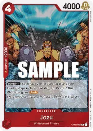 Carta Jozu OP02-008