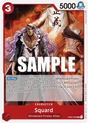 Carta Squard OP02-009