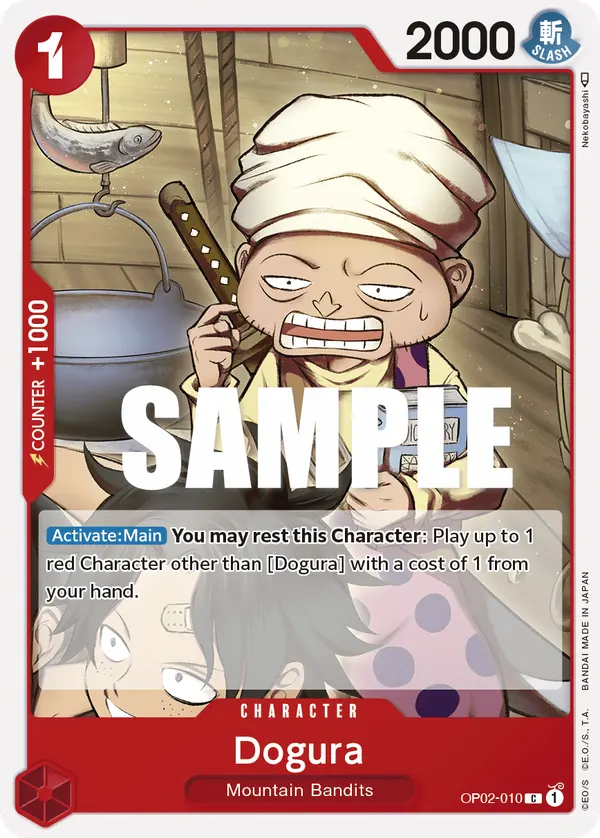 Carta Dogura OP02-010