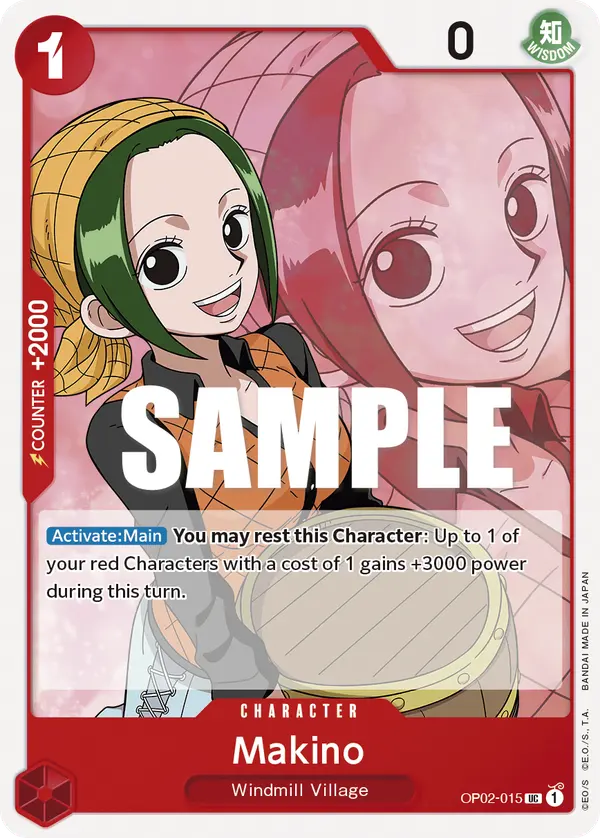 Makino OP02-015 card