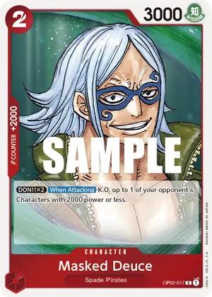 Carta Masked Deuce OP02-017