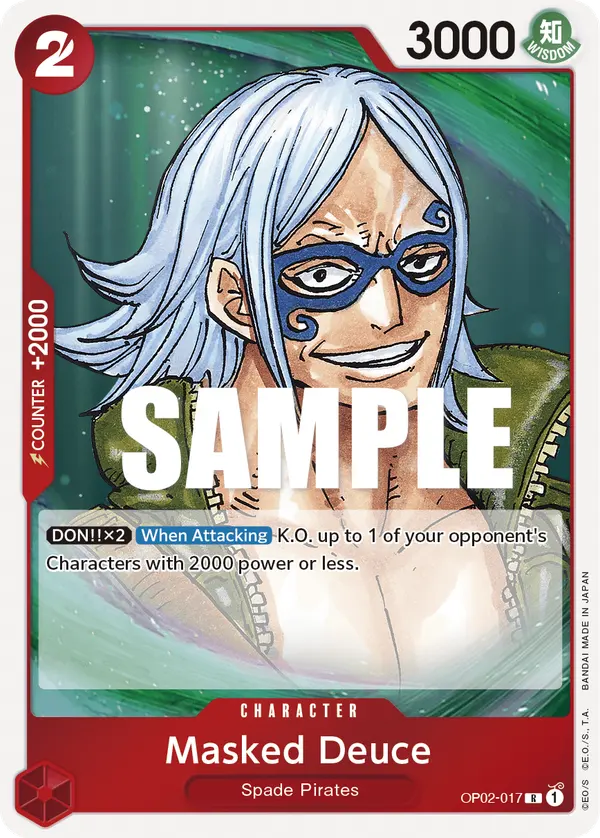 Carta Masked Deuce OP02-017