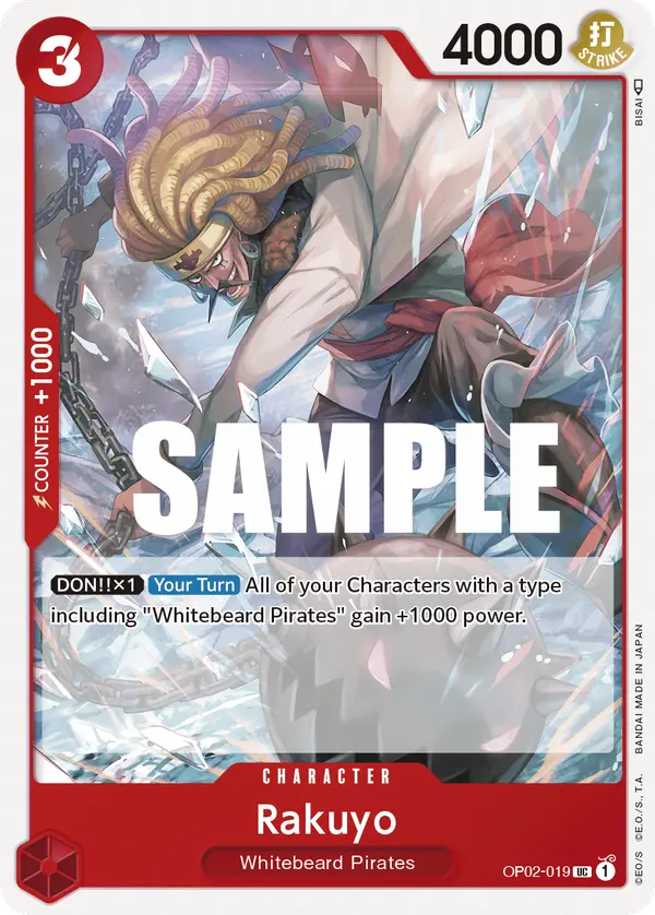 Rakuyo OP02-019 card
