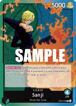 Carta Sanji OP02-026