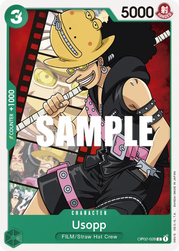 Usopp OP02-028 card