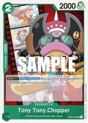 Carta Tony Tony.Chopper OP02-034