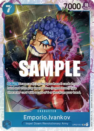 Carta Emporio.Ivankov OP02-051