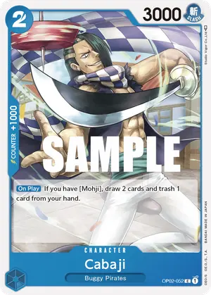 Carta Cabaji OP02-052