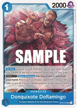 Carta Donquixote Doflamingo OP02-056