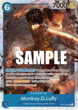 Carta Monkey.D.Luffy OP02-062