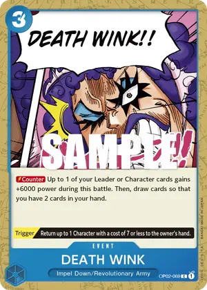 Carta DEATH WINK OP02-069