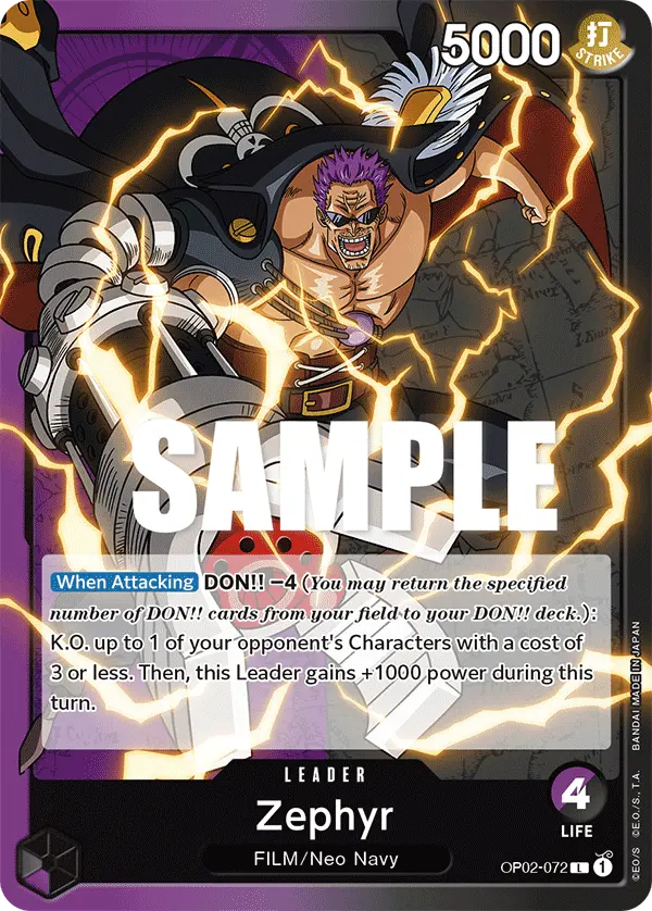 Carta Zephyr OP02-072