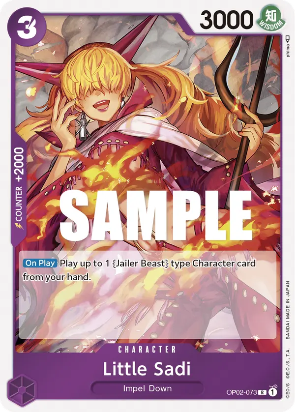 Carta Little Sadi OP02-073