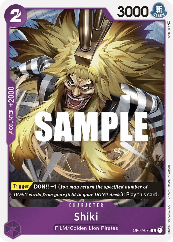 Carta Shiki OP02-075