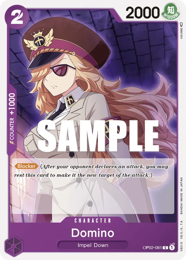 Carta Domino OP02-081