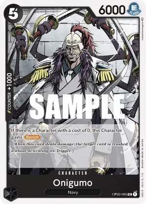 Carta Onigumo OP02-095