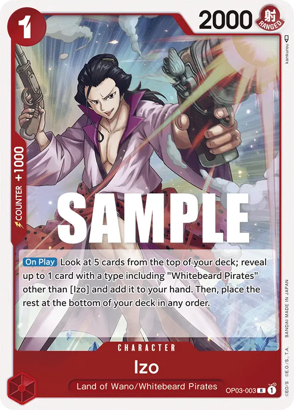 Izo OP03-003 card