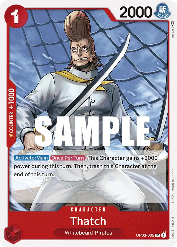 Carta Thatch OP03-005