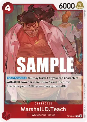 Carta Marshall.D.Teach OP03-012