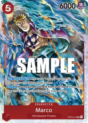 Carta Marco OP03-013