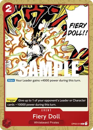 Carta Fiery Doll OP03-019