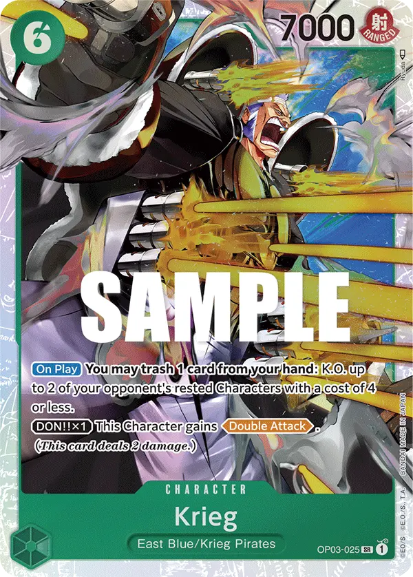 Krieg OP03-025 card