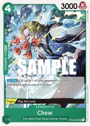 Carta Chew OP03-029