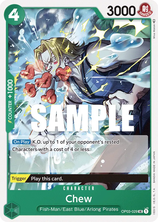 Carta Chew OP03-029