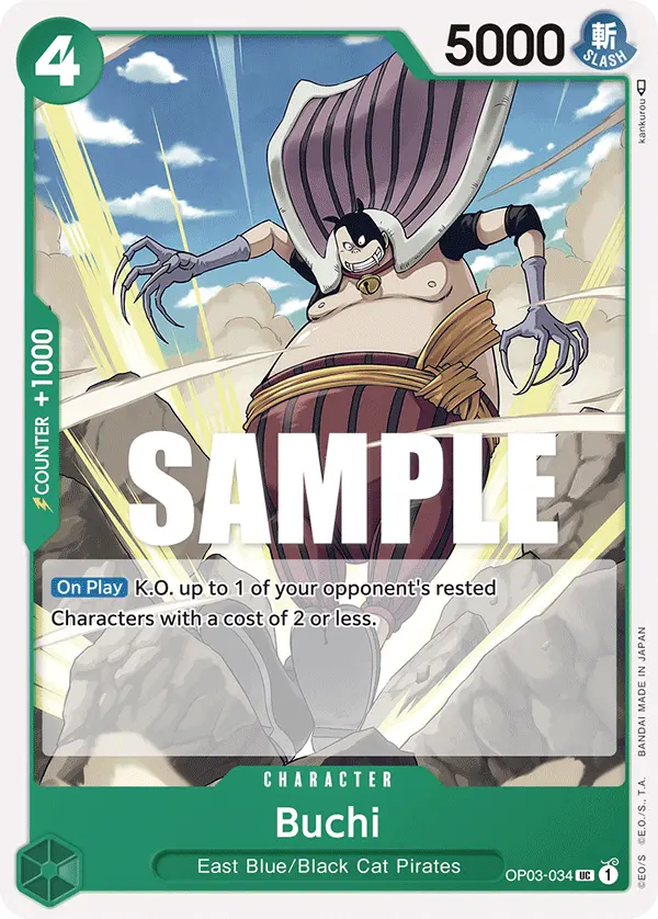 Buchi OP03-034 card