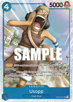 Carta Usopp OP03-041