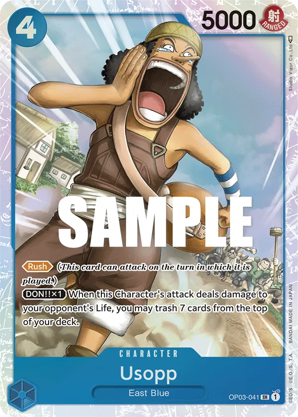 Usopp OP03-041 card
