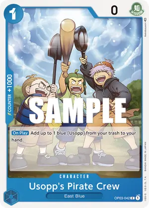 Carta Usopp's Pirate Crew OP03-042