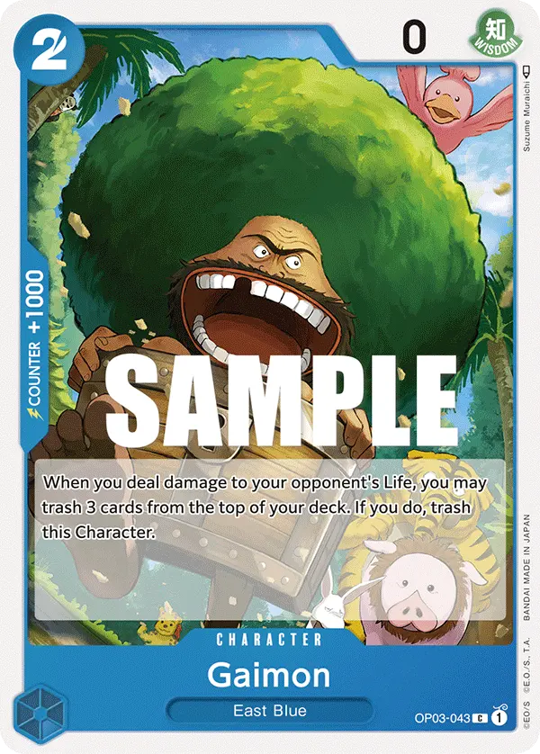 Gaimon OP03-043 card