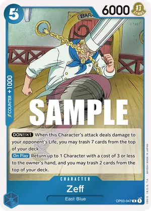 Carta Zeff OP03-047