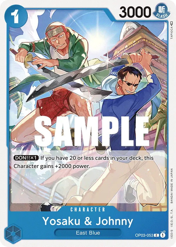 Yosaku & Johnny OP03-053 card