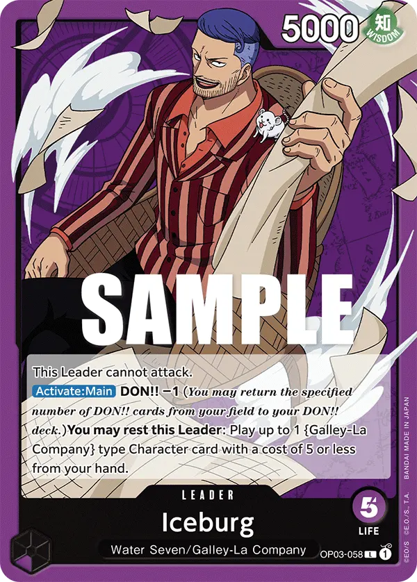 Carta Iceburg OP03-058