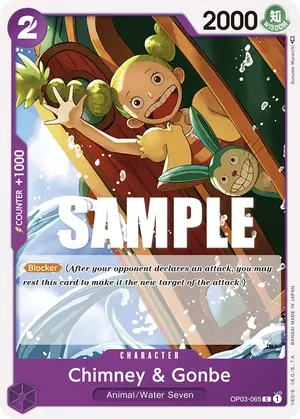 Carta Chimney & Gonbe OP03-065