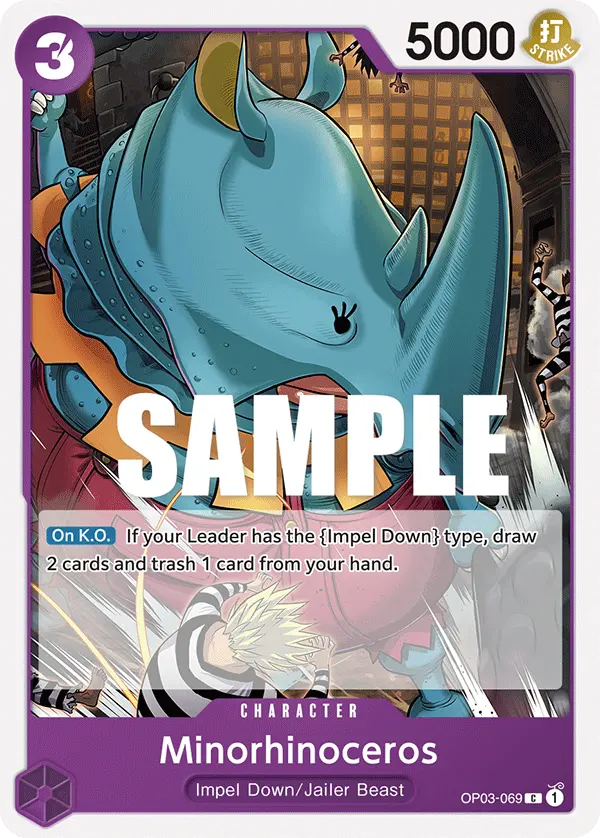 Carta Minorhinoceros OP03-069