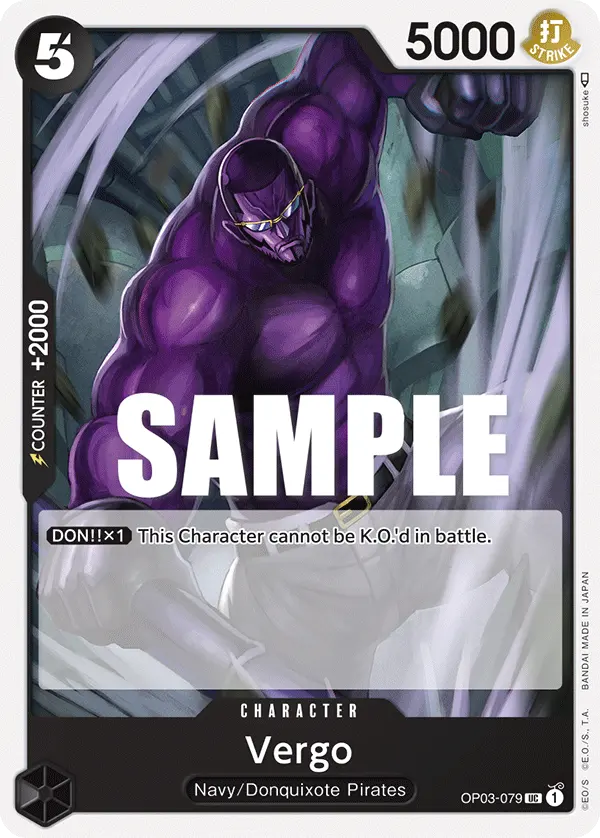 Vergo OP03-079 card