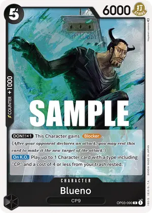 Carta Blueno OP03-090