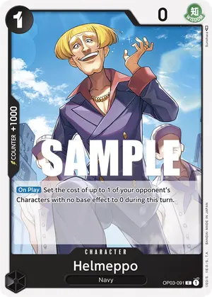 Carta Helmeppo OP03-091