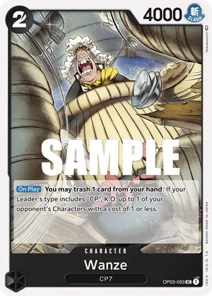 Carta Wanze OP03-093