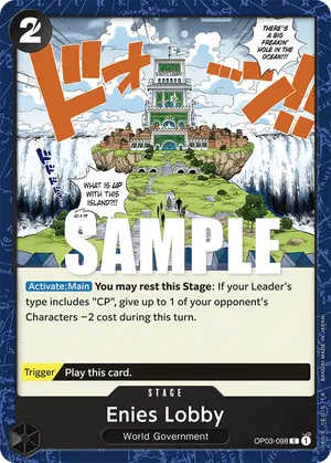 Carta Enies Lobby OP03-098