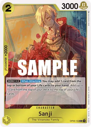 Carta Sanji OP03-102