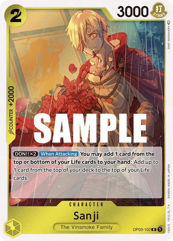 Carta Sanji OP03-102