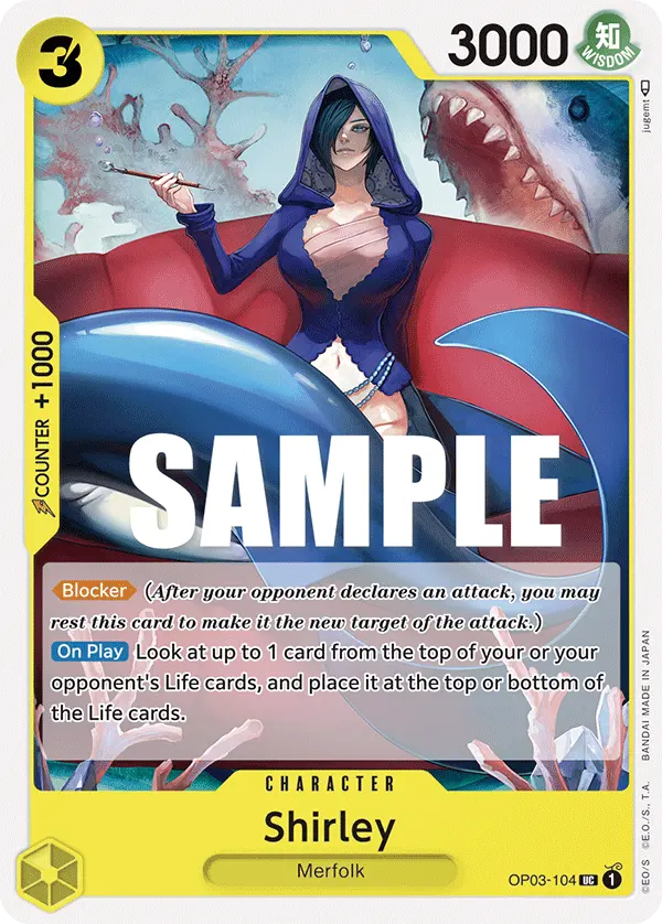 Carta Shirley OP03-104
