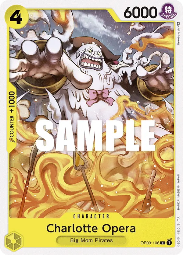 Charlotte Opera OP03-106 card