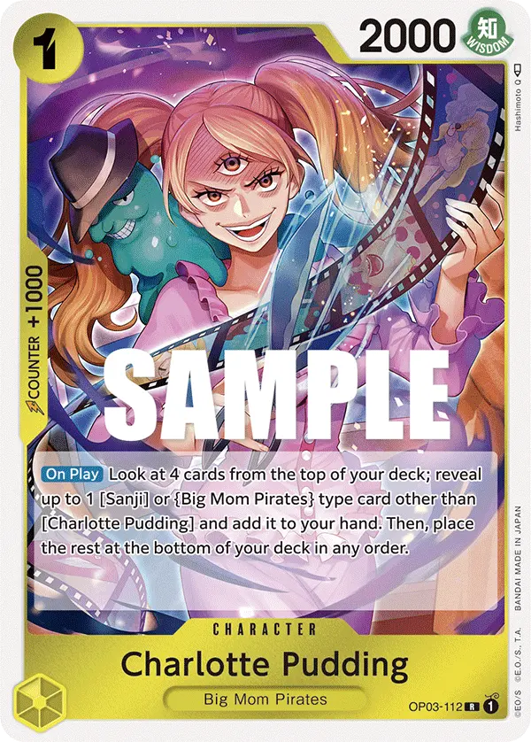 Charlotte Pudding OP03-112 card