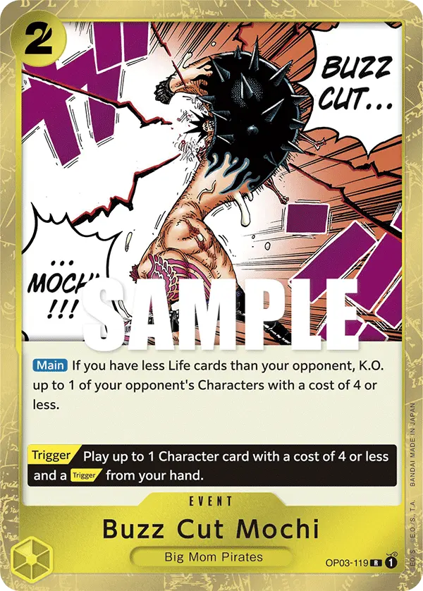 Carta Buzz Cut Mochi OP03-119